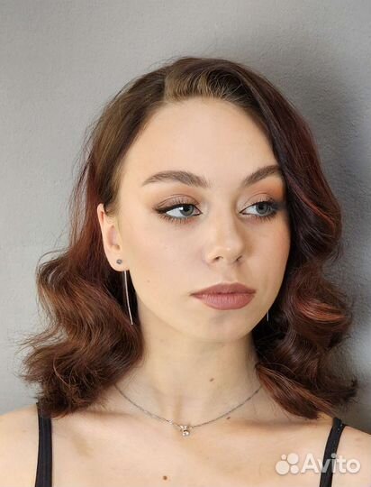 Макияж и прическа