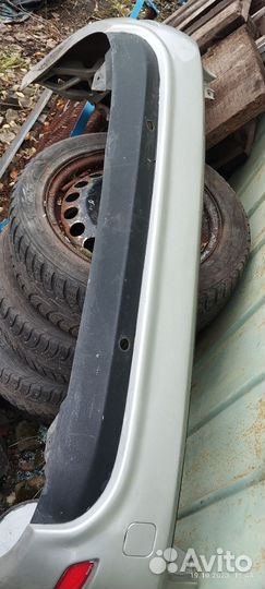 Накладка заднего бампера форд фокус 2