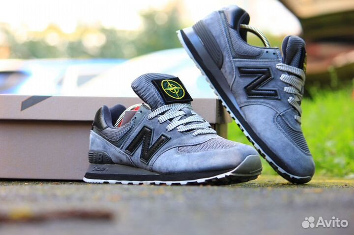 Кроссовки Lux New balance stone island 574