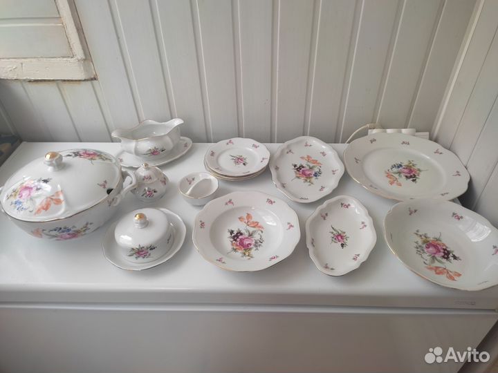 Столовый сервиз чехословакия