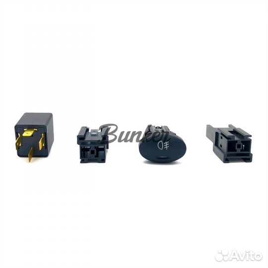 Комплект для подключения птф с кнопкой Калина I