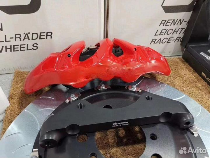 Тюнинг тормоза Hyundai Elantra 7 Brembo M6 перед