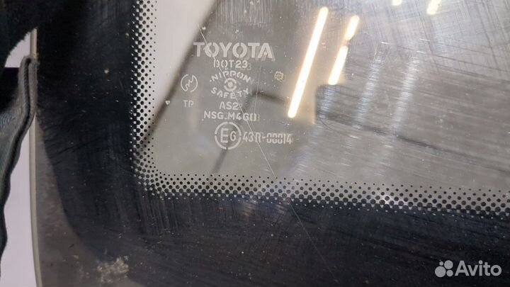 Стекло кузовное боковое Toyota MR2, 1991