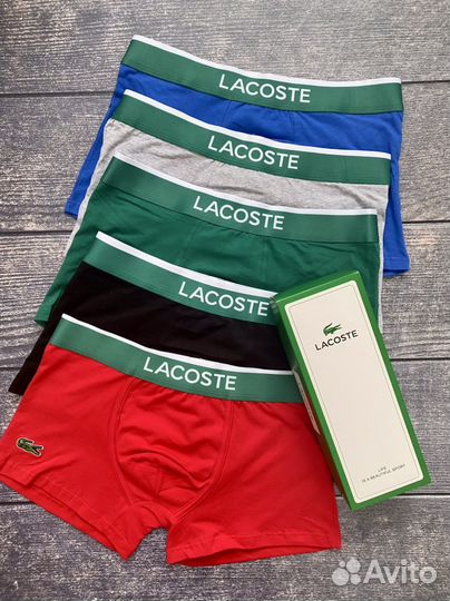 Трусы мужские боксеры lacoste