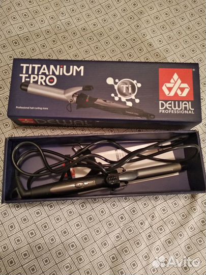Плойка для волос TitaniumT Pro (19 мм) dewal 03-19