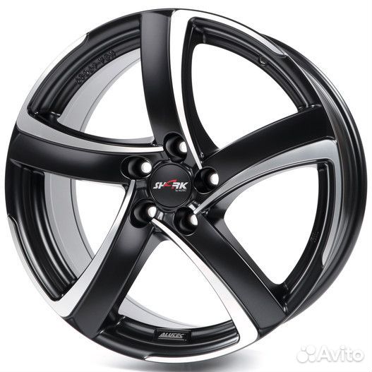 R18 5x114,3 8J ET35 D70,1 Alutec Shark Racing Blac