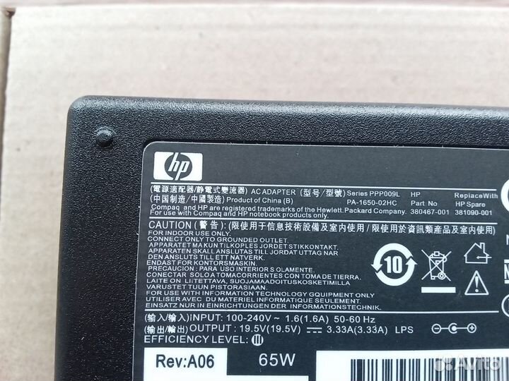 Блок питания монитора HP Omen X 25f (адаптер 65W)