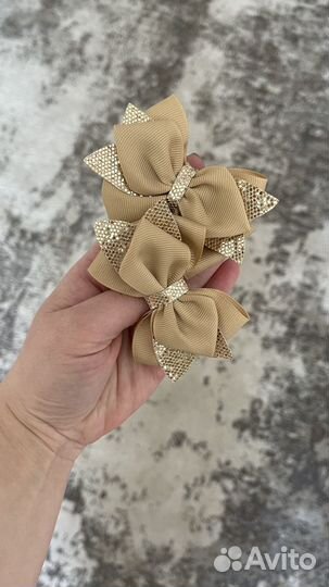 Заколка бантики