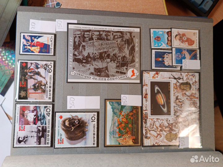 Марки Северной Кореи