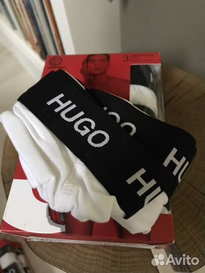 Комплект трусов Hugo Boss M,L,XL 3шт, оригинал