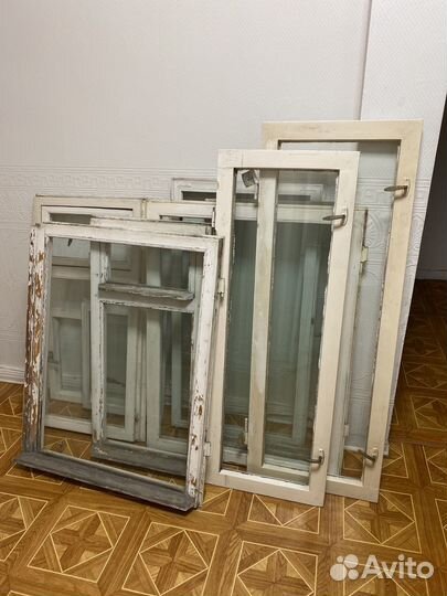 Деревянные оконные рамы бу