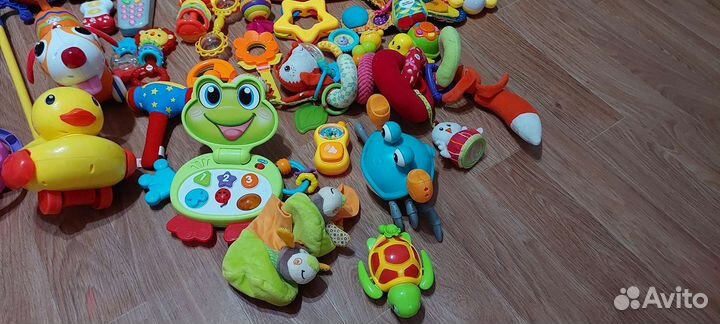 Игрушки погремушки пакетом