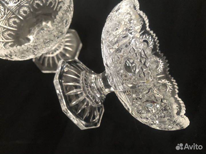 Маленькая вазочка стекло