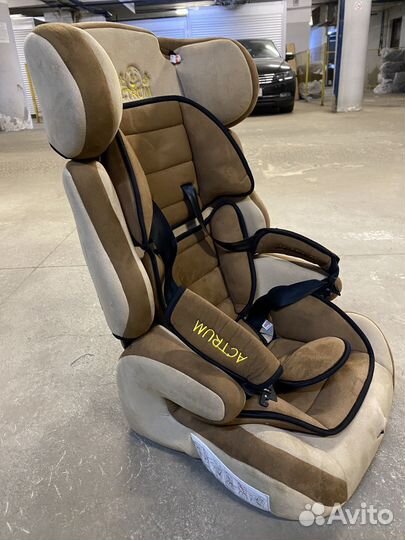 Автокресло детское 9-36кг бежевое