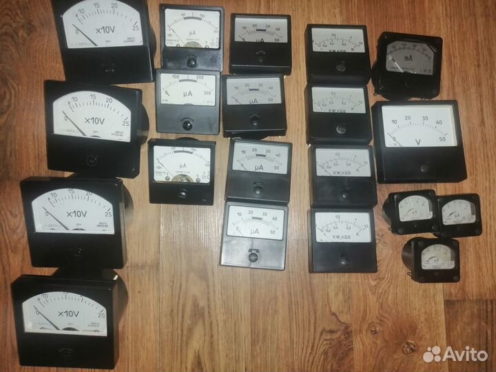 Вольтметры. Амперметры. новые. СССР
