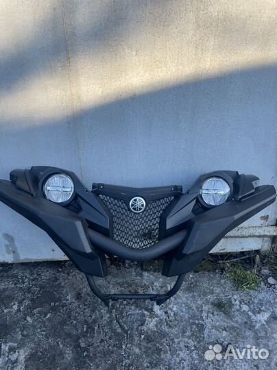 Бампер передний в сборе ямаха гризли