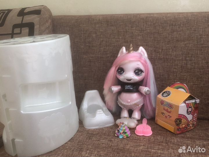 Единорожка пупси оригинал + набор слайм