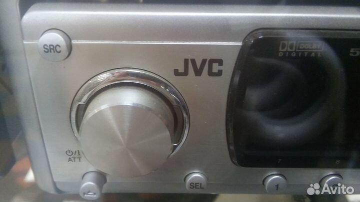 Новая автомагнитола JVC KD-DV5000