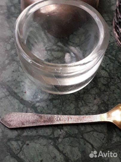 Чайничек,стопки и солонки скань,мельхиор