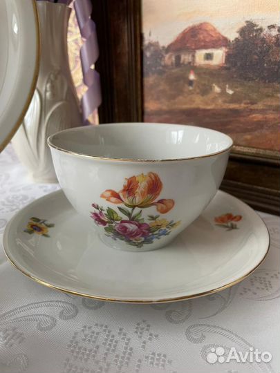 Фарфор гдр набором