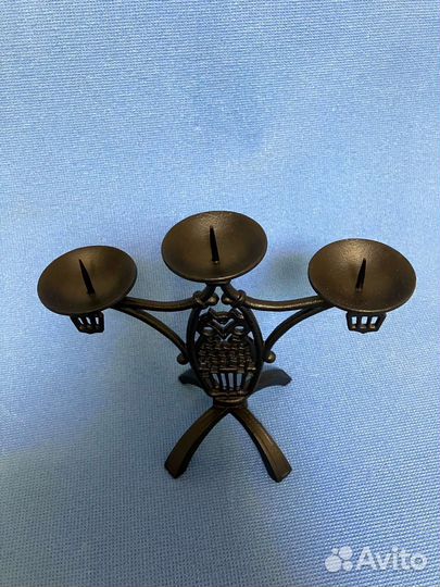 Кусинское литьё. Подсвечник Сова