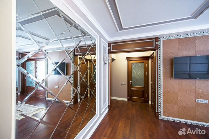 Зеркальное панно с фацетом, зеркальная плитка