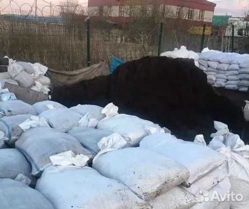 Плодородная смесь, Перегной крс, Навоз Чернозем, 1