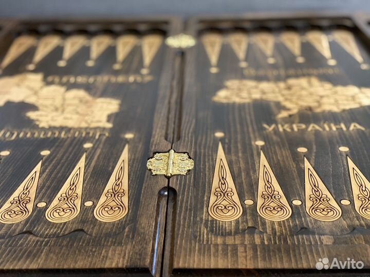 Нарды резные 