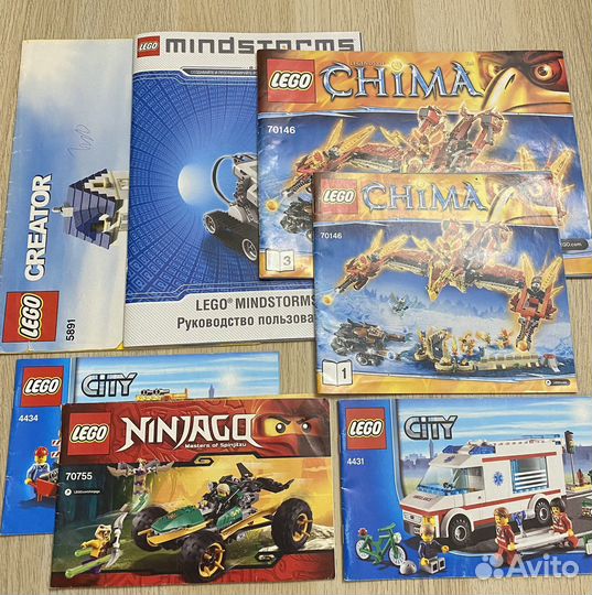 Lego инструкции разных серий