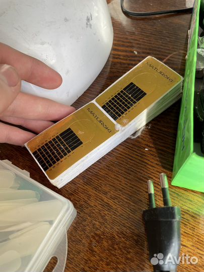 Набор для наращивания ногтей бу