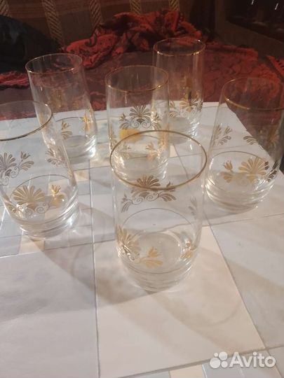 Хрустальные стаканы богемия, Чехия