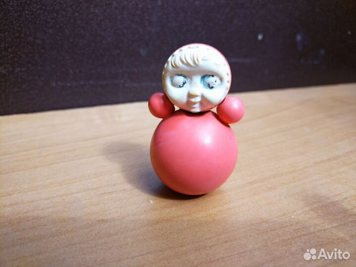 Игрушка неваляшка маленькая СССР (Клеймо)