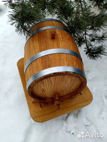 Бочка дубовая