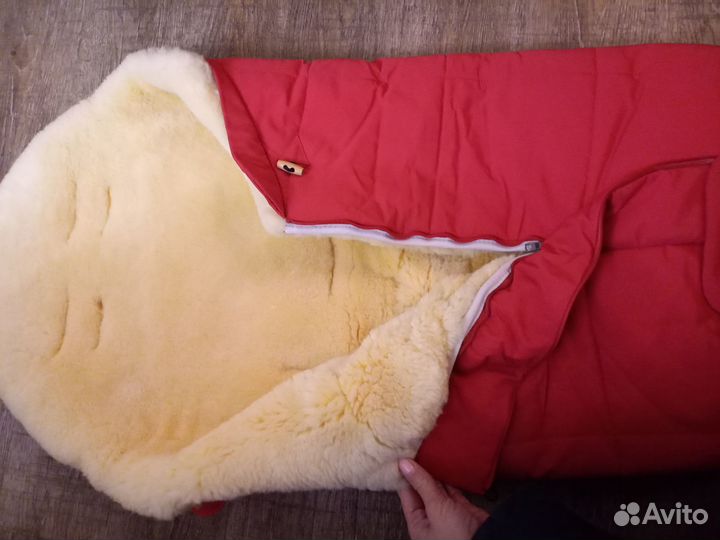 Зимний конверт из овчины christ