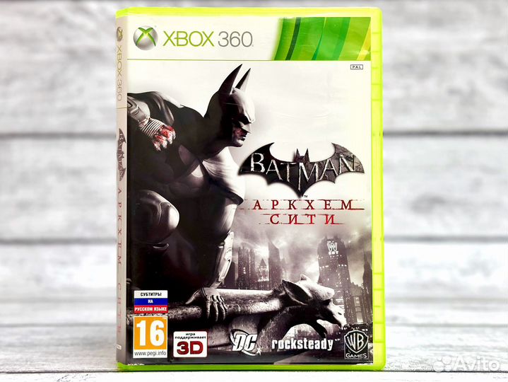 Batman Arkham City Аркхем Сити (Xbox 360) Б/У