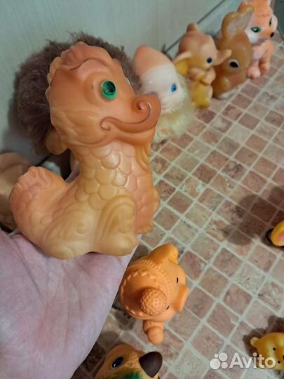 Резиновые игрушки СССР