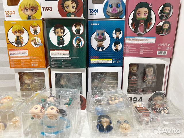 Нендроид фигурки клинок рассекающий демонов