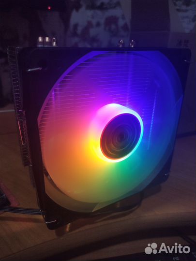 Башенные кулера 120мм RGB BigFan 4 трубки новые