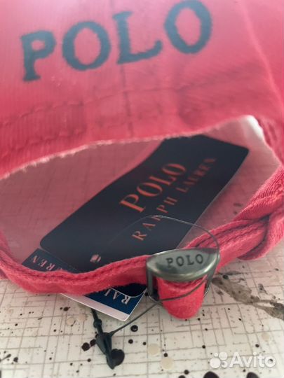 Кепка бейсболка polo ralph lauren красная