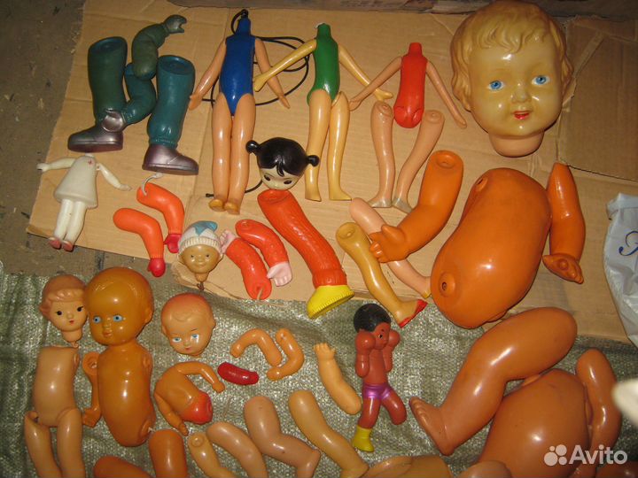 Игрушки и куклы целлулоид СССР