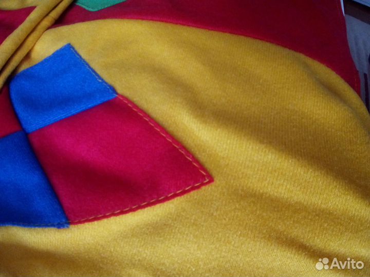 Маскарадный костюм петрушка арлекин