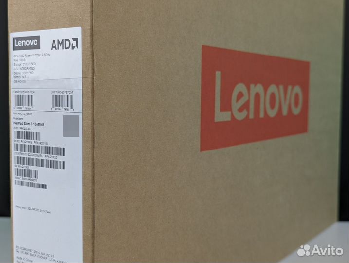 Lenovo IdeaPad Slim 3 FHD IPS 16GB ryzen 5 7520U