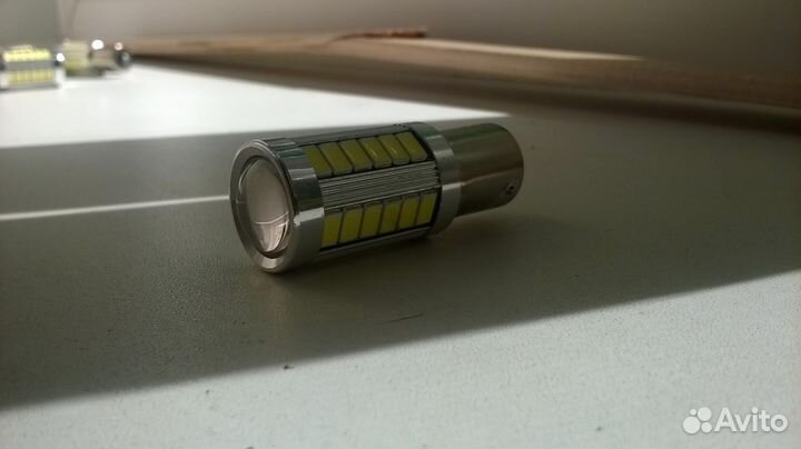 Диодные линзовые лампы в задний ход P21W