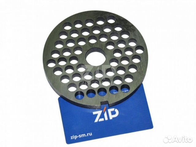 Решетка №3 мясорубки мим-600, мим-600М (без бурта)