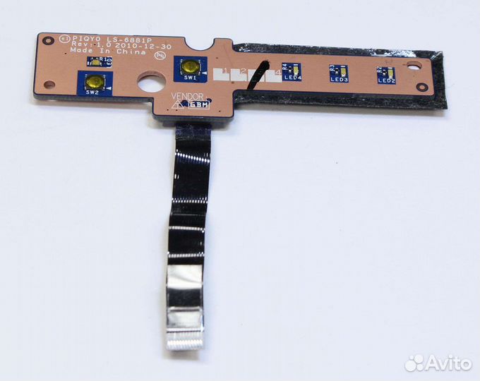 Кнопка включения от Lenovo Y470