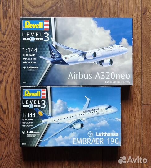 Модели самолетов Revell 1/144