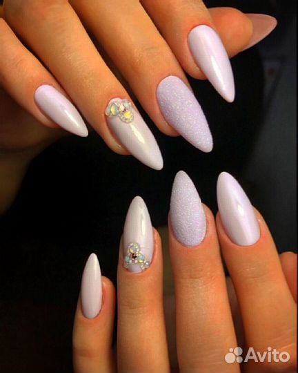 Наращивание ногтей, маникюр, педикюр, окрашивание