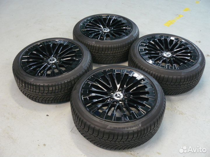 Колеса R20 оригинал S Class W223 Black зимние