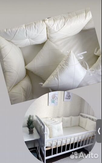 Бортики в кроватку