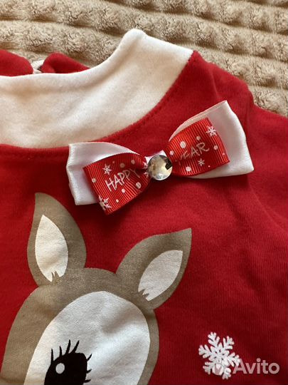 Новогодний костюм для малыша 74-80